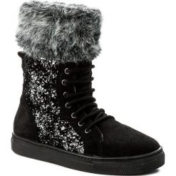 Kozaki dziewczęce: Kozaki STUART WEITZMAN – B171320 D-Luxury Black/Serraje