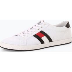Tommy Hilfiger - Tenisówki męskie, biały. Białe trampki męskie TOMMY HILFIGER, bez wzorów, klasyczne, na sznurówki. Za 229,95 zł.