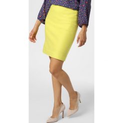 Marc Cain Collections - Spódnica damska, żółty. Żółte spódniczki damskie Marc Cain Collections, bez wzorów, z wełny. Za 579,95 zł.