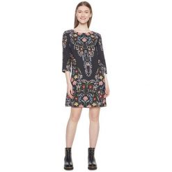 Desigual Odzież Damska West Clement Ine Negro 18Wwvw17 2000 (Rozmiar 40). Szara spódniczki damskie marki Desigual, z haftami. W wyprzedaży za 386,00 zł.