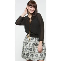Bluzki damskie: BLUZKA BOHO Z RZEMYKIEM