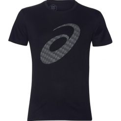 Asics Silver Graphic SS Top #3 2011A328-001. Czarne t-shirty męskie Asics, m, z poliesteru. W wyprzedaży za 79,99 zł.