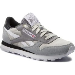 Buty Reebok - Cl Leather Mccs CM9612 Marble/Iron/Gravel/Brown. Szare buty sportowe damskie Reebok, bez wzorów, ze skóry, eleganckie, bez obcasa, na płaskiej podeszwie, bez zapięcia. W wyprzedaży za 269,00 zł.