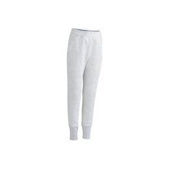Spodnie 520 Slim. Szare spodnie chłopięce DOMYOS, z elastanu. W wyprzedaży za 29,99 zł.