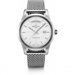 BREITLING ZEGAREK TRANSOCEAN A45310121G1A1. Szare zegarki męskie BREITLING, złote. Za 21190,00 zł.