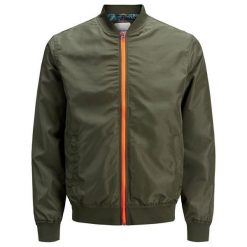 Jack&Jones Męska Kurtka Joribiza Bomber Forest Night (Rozmiar Xl). Szare kurtki męskie marki Jack&Jones, m. W wyprzedaży za 80,00 zł.