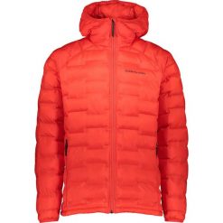 Kurtka przejściowa "Argon Hood" w kolorze czerwonym. Czerwone płaszcze męskie Peak Performance, s, bez wzorów, bez kaptura. W wyprzedaży za 599,95 zł.