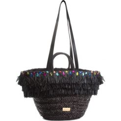Torebka GIOSEPPO - 44870 Black. Czarne torby damskie plażowe marki Gioseppo, z tworzywa sztucznego. W wyprzedaży za 179,00 zł.