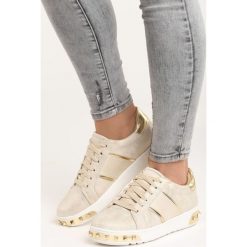 Buty sportowe damskie: Złote Buty Sportowe Capricorn