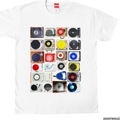 Koszulka GRAMOFONY 23 tshirt. Szare t-shirty męskie marki Pakamera, m. Za 77,00 zł.