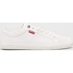 Levi's - Buty. Białe buty sportowe damskie Levi's®, bez wzorów, z gumy, sportowe. Za 269,90 zł.