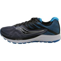 Buty do biegania męskie: Saucony RIDE 10 Obuwie do biegania treningowe grey/black/blue