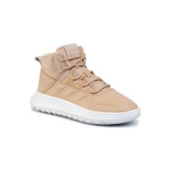 ADIDAS FUSION STORM WTR EE9715. Brązowe buty sportowe damskie Adidas, bez wzorów, ze skóry ekologicznej, sportowe. Za 329,99 zł.