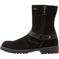Superfit GALAXY Botki schwarz. Czarne botki damskie marki Superfit, z materiału. W wyprzedaży za 246,35 zł.