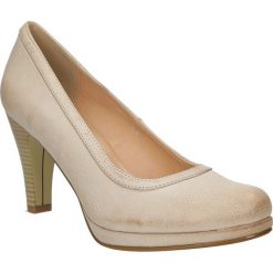Czółenka na platformie Jezzi AF25-25. Czarne buty ślubne damskie marki Jezzi, na szpilce. Za 79,99 zł.