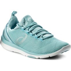 Buty ASICS - Gel-Fit Sana 3 S751N Porcelain Blue/Silver/White 1493. Niebieskie buty do biegania damskie Asics, z materiału. W wyprzedaży za 259,00 zł.