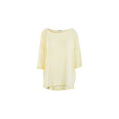 GHOST bluza. Żółte bluzy damskie marki Yes to dress by bożena karska, w paski, z dzianiny. Za 260,00 zł.