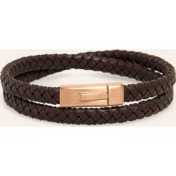 Emporio Armani - Bransoletka. Pomarańczowe bransoletki męskie Emporio Armani, ze stali. Za 599,90 zł.