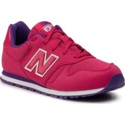 Sneakersy NEW BALANCE - YC373PY Różowy. Różowe półbuty damskie New Balance, ze skóry ekologicznej. W wyprzedaży za 179,00 zł.