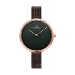 Obaku V227LXVNMN - Zaufało nam tysiące klientów, wybierz profesjonalny sklep. Czarne zegarki damskie marki Obaku. Za 657,00 zł.