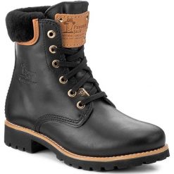 Trapery PANAMA JACK - Panama 03 Igloo Travelling B2 Black. Czarne buty zimowe damskie marki Panama Jack, z materiału. W wyprzedaży za 639,00 zł.