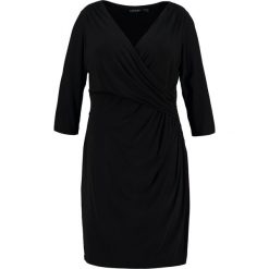 Lauren Ralph Lauren Woman Sukienka z dżerseju black. Czarne sukienki z falbanami marki Lauren Ralph Lauren Woman, z dżerseju. Za 629,00 zł.