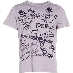 T-shirty męskie: True Religion Tshirt z nadrukiem sand
