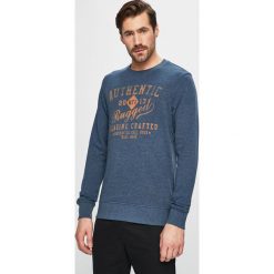 Produkt by Jack & Jones - Bluza. Niebieskie bluzy męskie PRODUKT by Jack & Jones, xl, z nadrukiem, z bawełny, z okrągłym kołnierzem, bez rękawów, bez kaptura. W wyprzedaży za 49,90 zł.