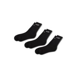 PUMA 90712901 (PACK=3PARY) 39/42. Czarne skarpetki damskie Puma, bez wzorów, z bawełny. Za 24,00 zł.