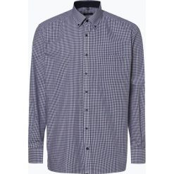 Eterna Comfort Fit - Koszula męska – niewymagająca prasowania, niebieski. Niebieskie koszule męskie marki Eterna Comfort Fit, m, w kratkę, klasyczne, z klasycznym kołnierzykiem, bez rękawów. Za 229,95 zł.