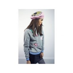 Bluzy damskie: Bluza ROCKABILLY PATCH szara