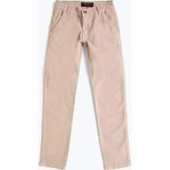Blue Effect - Chinosy chłopięce slim fit, beżowy. Brązowe chinosy chłopięce Blue Effect. Za 179,95 zł.