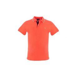 Koszulki polo z krótkim rękawem Gant 2012000. Czerwone koszulki męskie GANT, m, bez wzorów, polo, z krótkim rękawem, krótkie. Za 461,65 zł.