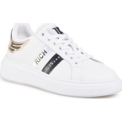 Sneakersy JOHN RICHMOND - 1234 A Bianco. Białe półbuty damskie John Richmond, ze skóry. Za 849,00 zł.