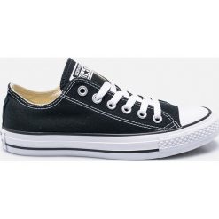 Converse - Tenisówki. Czarne trampki i tenisówki damskie Converse, bez wzorów, z gumy, na sznurówki. Za 279,90 zł.