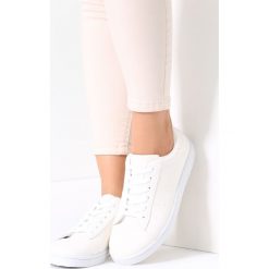 Białe Buty Sportowe Staggering Thing. Białe buty sportowe damskie vices, bez wzorów, sportowe. Za 54,99 zł.