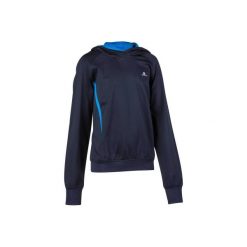 Bluza z kapturem Gym Energy. Niebieskie bluzy dziewczęce DOMYOS, z kapturem. Za 49,99 zł.