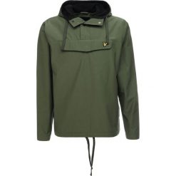 Lyle & Scott OVERHEAD Wiatrówka woodland green. Brązowe kurtki męskie marki Lyle & Scott, xl, bez wzorów, z bawełny, bez kaptura. Za 509,00 zł.