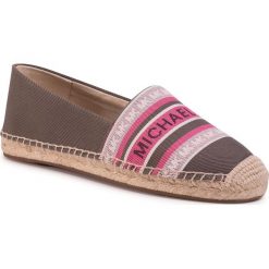 Espadryle MICHAEL MICHAEL KORS - Kendrick Slip On 40S0KNFP2D Camila Rose. Zielone espadryle damskie MICHAEL Michael Kors, bez wzorów, ze skóry ekologicznej, bez obcasa, na płaskiej podeszwie. W wyprzedaży za 379,00 zł.