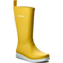 Kalosze TRETORN - Viken II 473239 Yellow 78. Żółte kalosze damskie Tretorn, bez wzorów, z tworzywa sztucznego. W wyprzedaży za 289,00 zł.