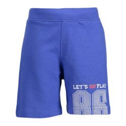 Blue Seven Szorty Chłopięce 74 Niebieski. Niebieskie dresy chłopięce Blue Seven, na lato, bez wzorów, z dresówki, krótkie. Za 29,00 zł.