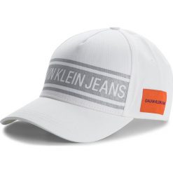 Czapka z daszkiem CALVIN KLEIN JEANS - J Reflective Cap M K40K400767 102. Białe czapki męskie marki Calvin Klein Jeans, bez wzorów, z bawełny. Za 159,00 zł.
