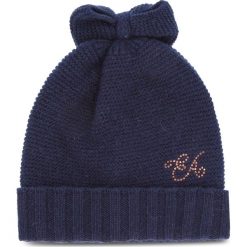 Czapka EMPORIO ARMANI - 394327 8A504 06935 Navy Blue. Niebieskie czapki damskie Emporio Armani, na zimę, bez wzorów, z wełny. W wyprzedaży za 189,00 zł.
