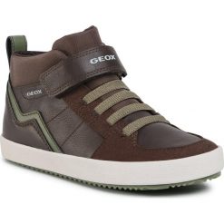 Sneakersy GEOX - J Alonisso B. A J042CA 0BUAF C0932 S Brown/Military. Pomarańczowe trampki chłopięce Geox, bez wzorów, ze skóry ekologicznej, bez zapięcia. Za 259,00 zł.