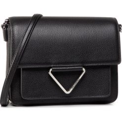 Torebka KARL LAGERFELD - 201W3147 Black/Nickel. Czarne listonoszki damskie KARL LAGERFELD, z aplikacjami, ze skóry, zdobione, bez dodatków. W wyprzedaży za 939,00 zł.