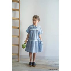 Sukienki dziewczęce: NATALIE Sukienka z 3 falban