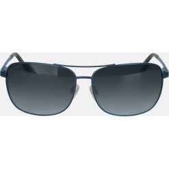 Granatowe okulary z polaryzacją. Niebieskie okulary przeciwsłoneczne męskie wayfarery marki Kazar, z tworzywa sztucznego. Za 349,00 zł.
