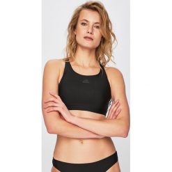 Adidas Performance - Strój kąpielowy. Czarne stroje kąpielowe dwuczęściowe damskie marki adidas Performance. Za 169,90 zł.