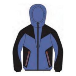 Bejsbolówki męskie: Brugi Bluza męska 4AMZ 8UY Azzurro Nero r. XXL