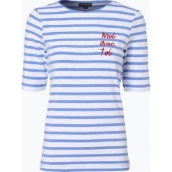 T-shirty damskie: Franco Callegari – T-shirt damski, niebieski